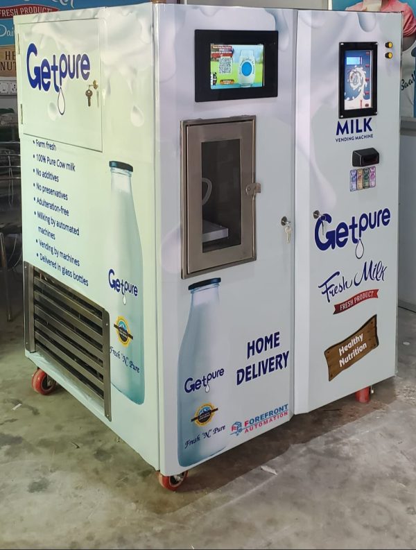 Shop milk vending machine