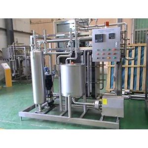 Milk pasteurisation plant