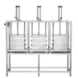 Pneumatic paneer press machine