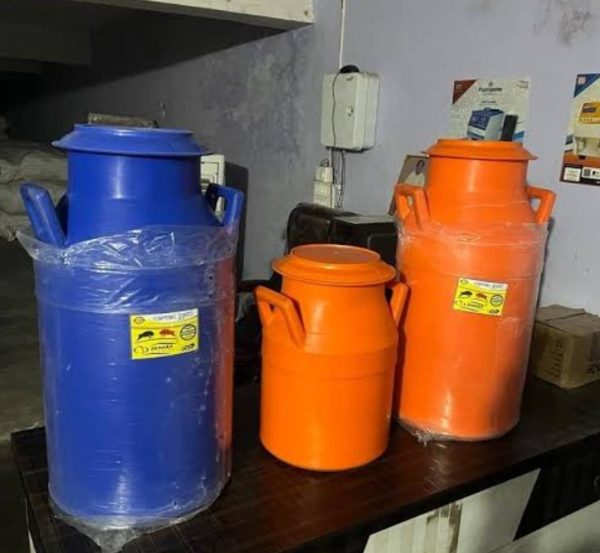 Milk cans