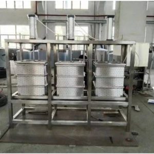 Pneumatic paneer press